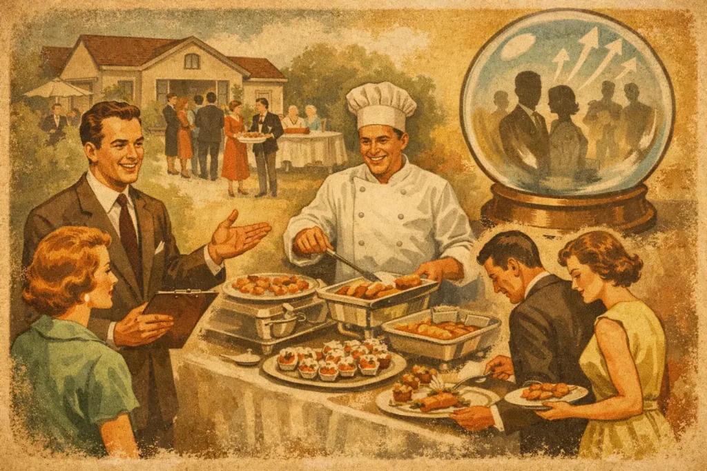 Como captar clientes para buffet com previsibilidade
