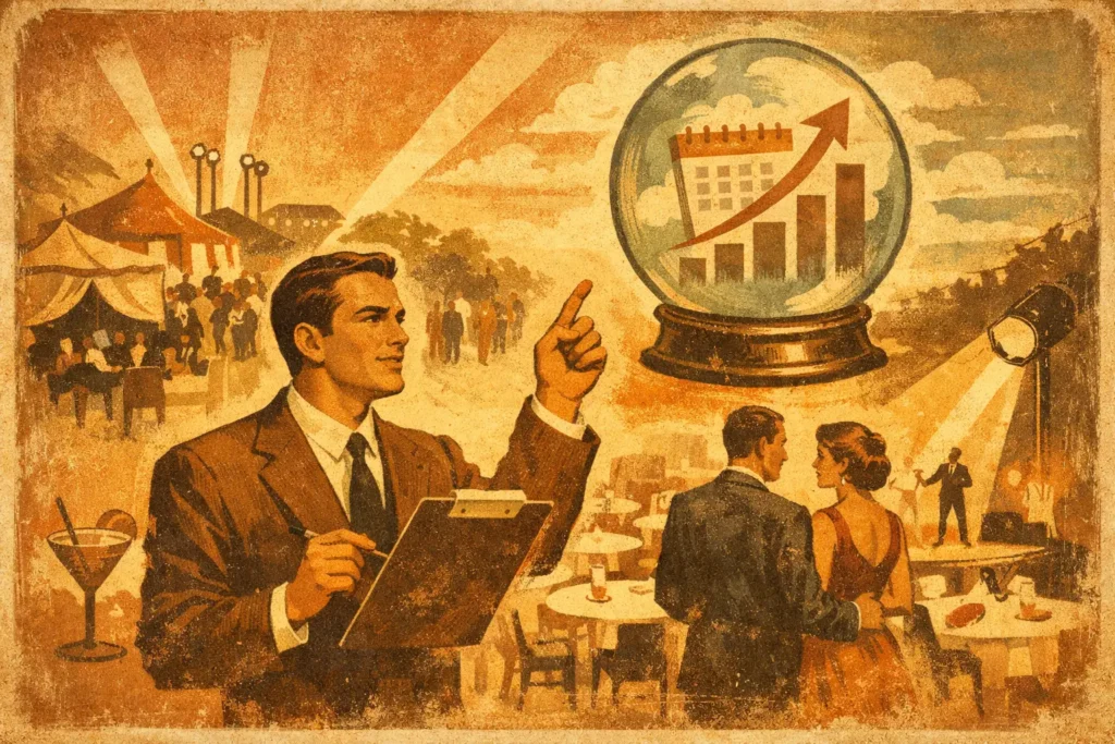 Como vender mais eventos com previsibilidade