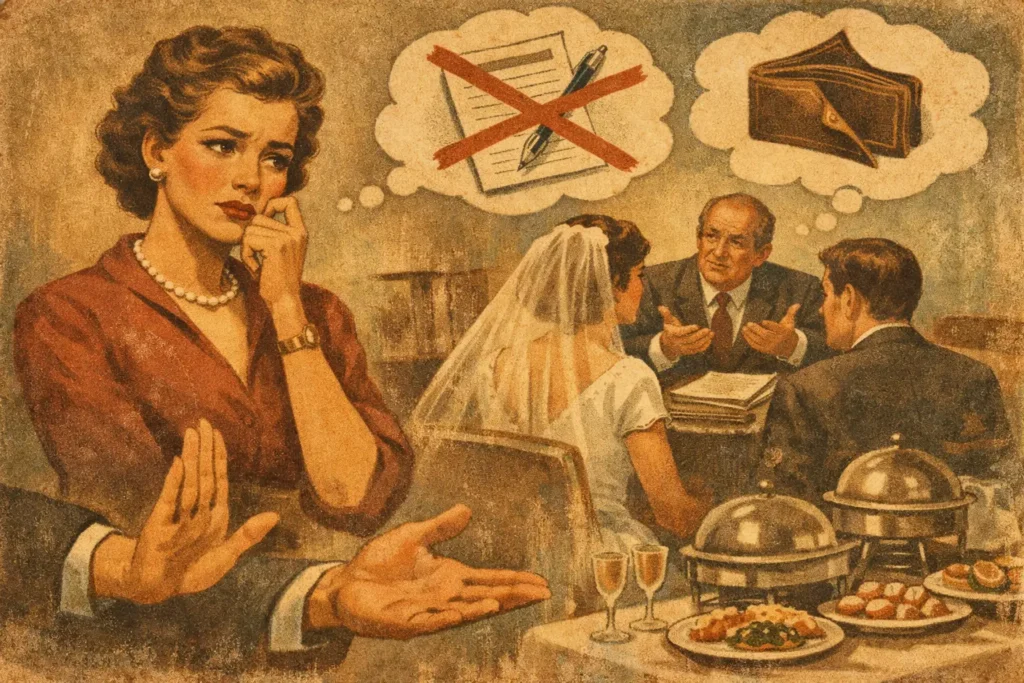 Por que meu buffet não fecha contratos?