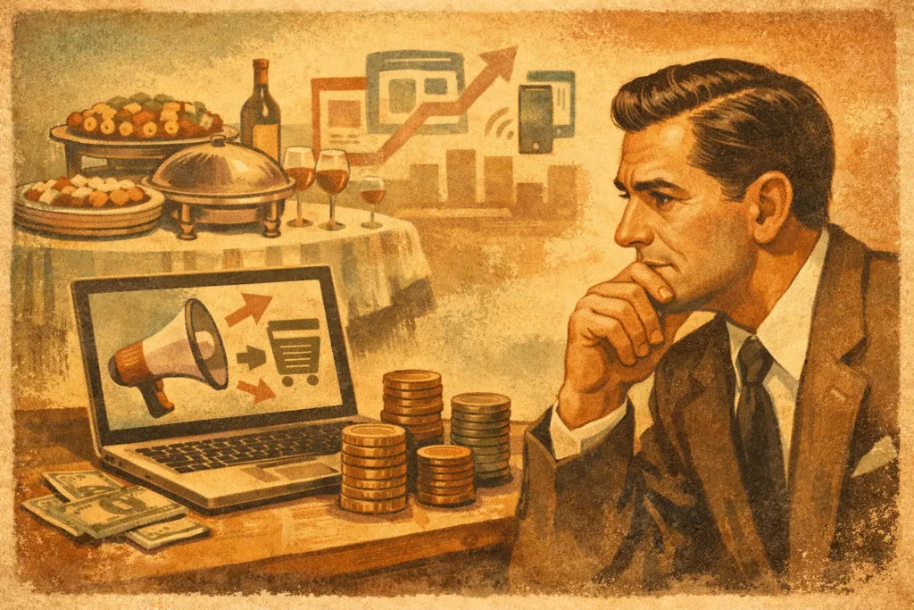 Quanto investir em tráfego para buffet?